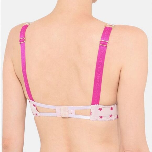 Stella McCartney Lingerie Betty Twinkling Contour Plunge Bra Medium - Picture 2 of 6